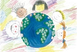Дети хотят жить на Земле без войны. Курцевич Кирилл, 7 лет